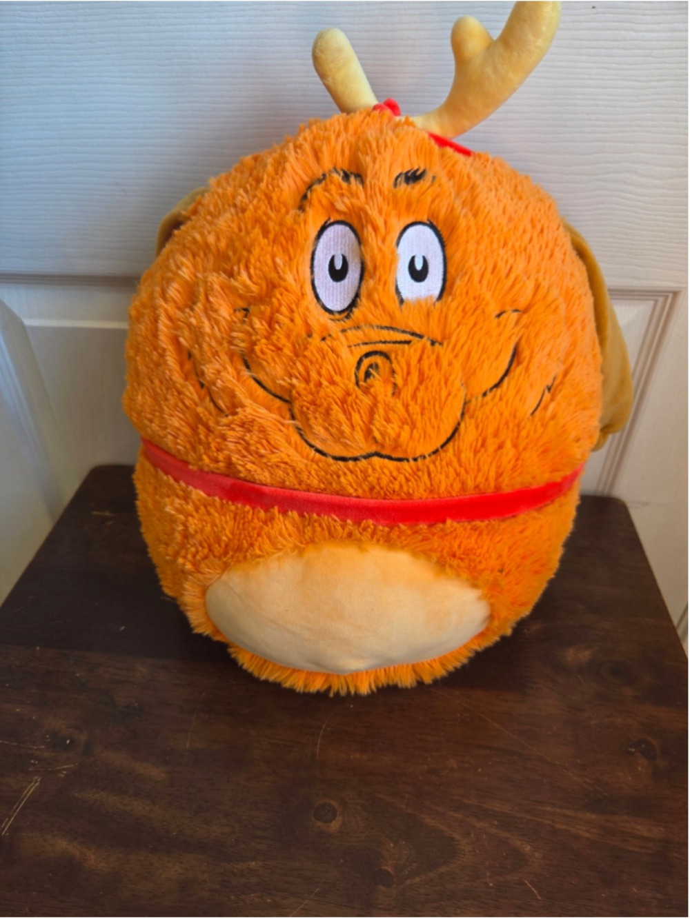 Kids Dr. Seuss The Grinch Max Stuffed Animal Plush One Size Orange Red